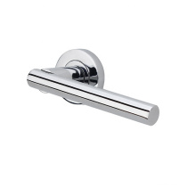 simple modern chrome interior zinc alloy minimalist lever door handle lock